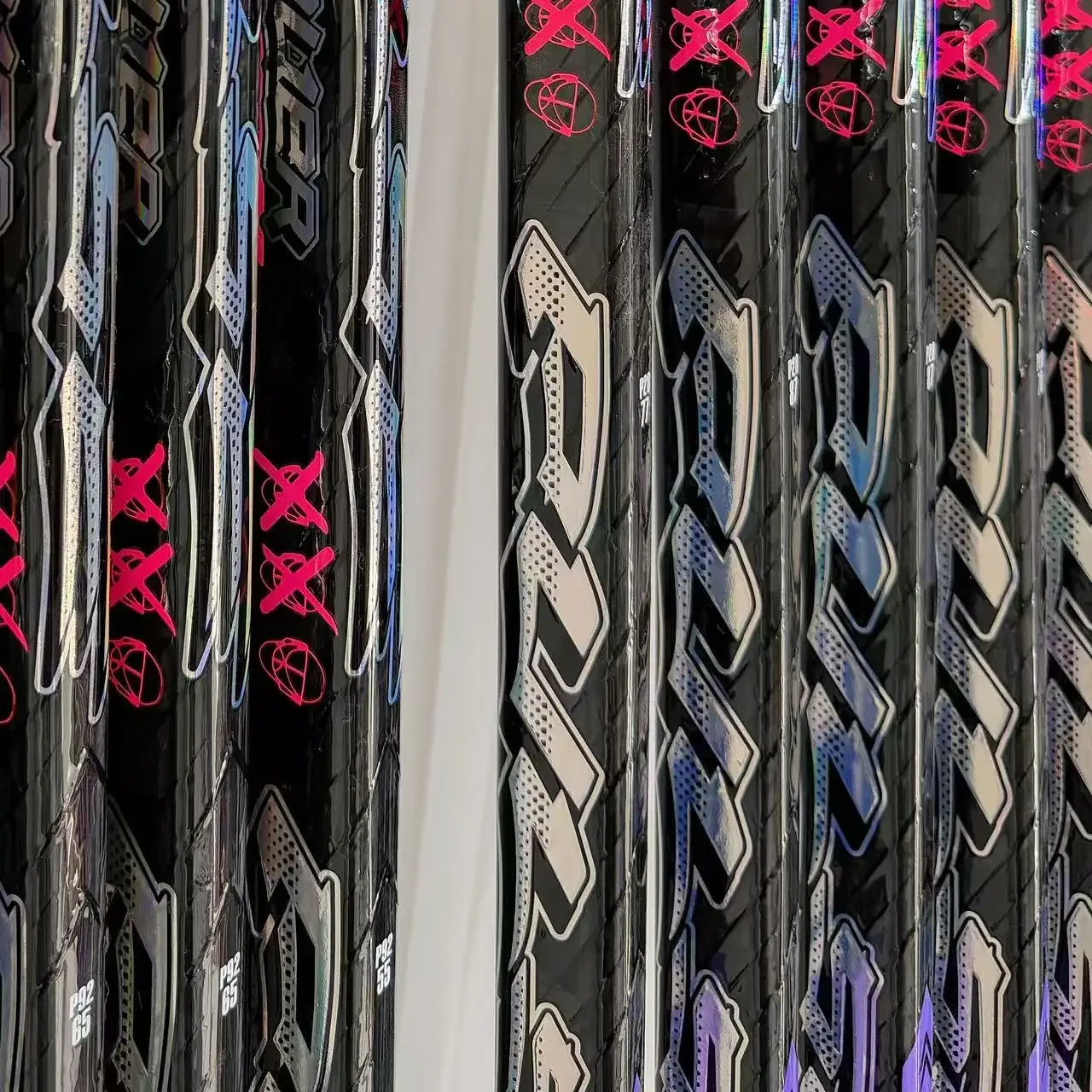 Logo Colored Material Street Hockey Stick Set for Indoor Outdoor Youth Training Recreational Game Hockey Accessory