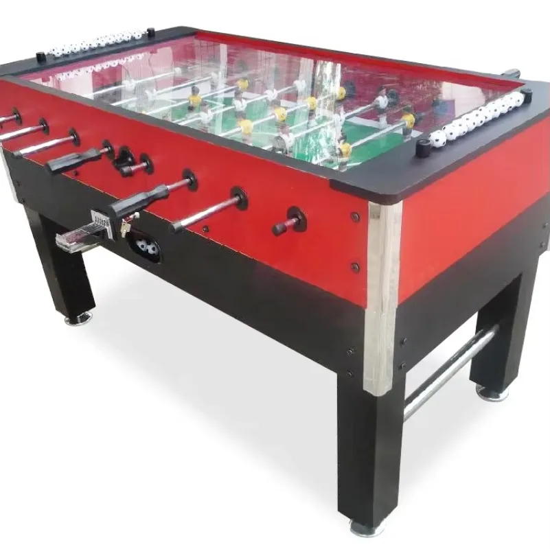 Coin Operated Football Table Game Machine Foosball Soccer Table Game Machine