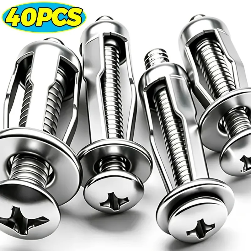 Metal Rivet Nut Screws Petal Jack Nuts M4 M5 M6 Expansion Plugs Fixing Screw Rivetnut Clamp Wall Fasteners Anchors Lock Bolt Nut