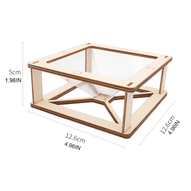 3D Hologram Pyramid Display Projector Video Stand Universal for mobile phone Child Science Education