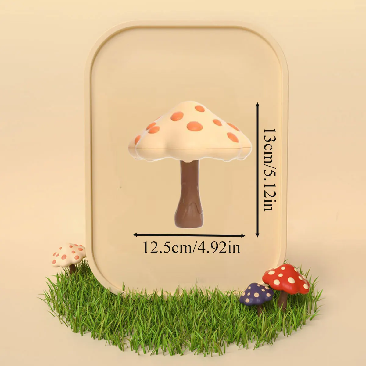 Fidget Spinners en forme de champignon, 1 pièce, jouet pour enfants, jeu d'eau dans le bain, soulagement du Stress, pour adultes et enfants, cadeau éducatif en plein air