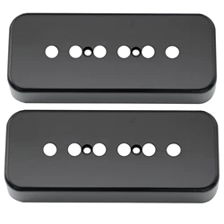 Musiclily Pro Plastic P-90 Soapbar Guitar Pickup Covers Compatible with USA LP (Set of 2)