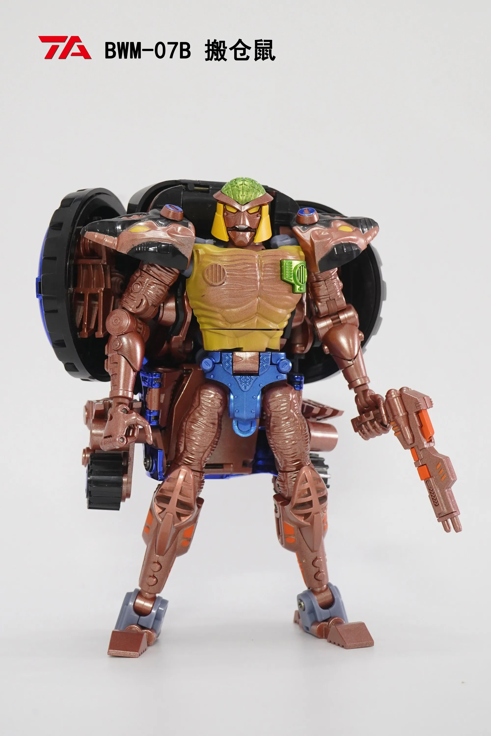 TA TransArt Toys TA BWM-07B Transformation METAL Rattrap Mouse Bandits Beast Wars BW Figurka akcji