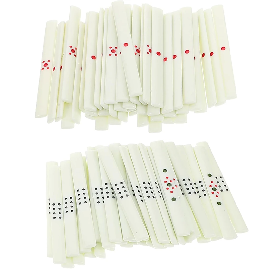 44 قطعة بطاقة الشطرنج جونغ العد عصا البلاط اليابانية جونغ بوكر للحزب/الأسرة جونغ بطاقة الشطرنج عد عصا #2