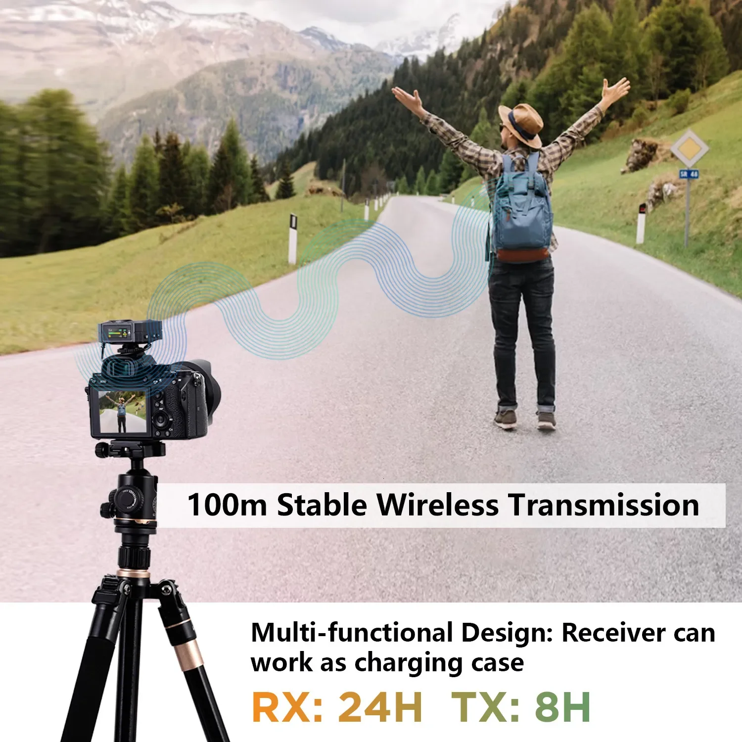 Microphones Saramonic mikrofon kerah Lavalier nirkabel kamera DSLR PC Laptop   Android tipe c Streaming langsung view 2