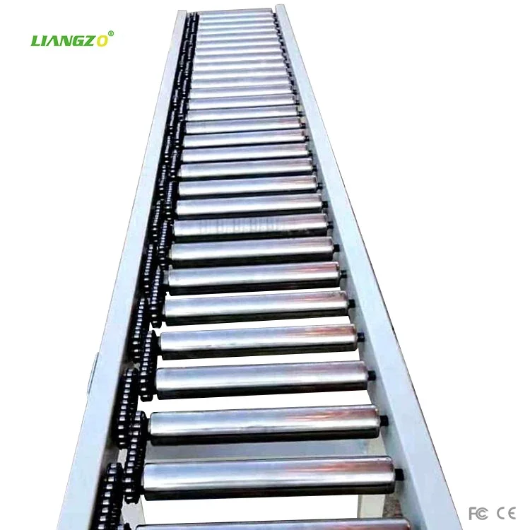 

Manual Gravity Roller Conveyor System Powered Roller Conveyor Factory NO Power Unpowered For Loading Uploading Truck