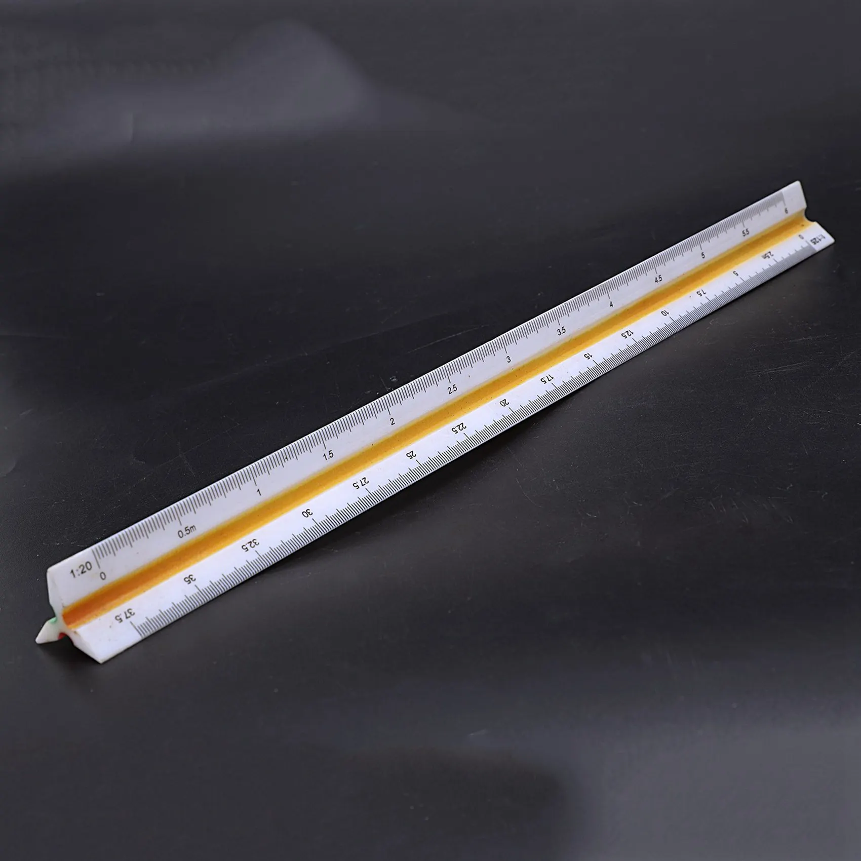 

6X 1:20 1:25 1:50 1:75 1:100 1:125 Plastic Triangular Scale Ruler