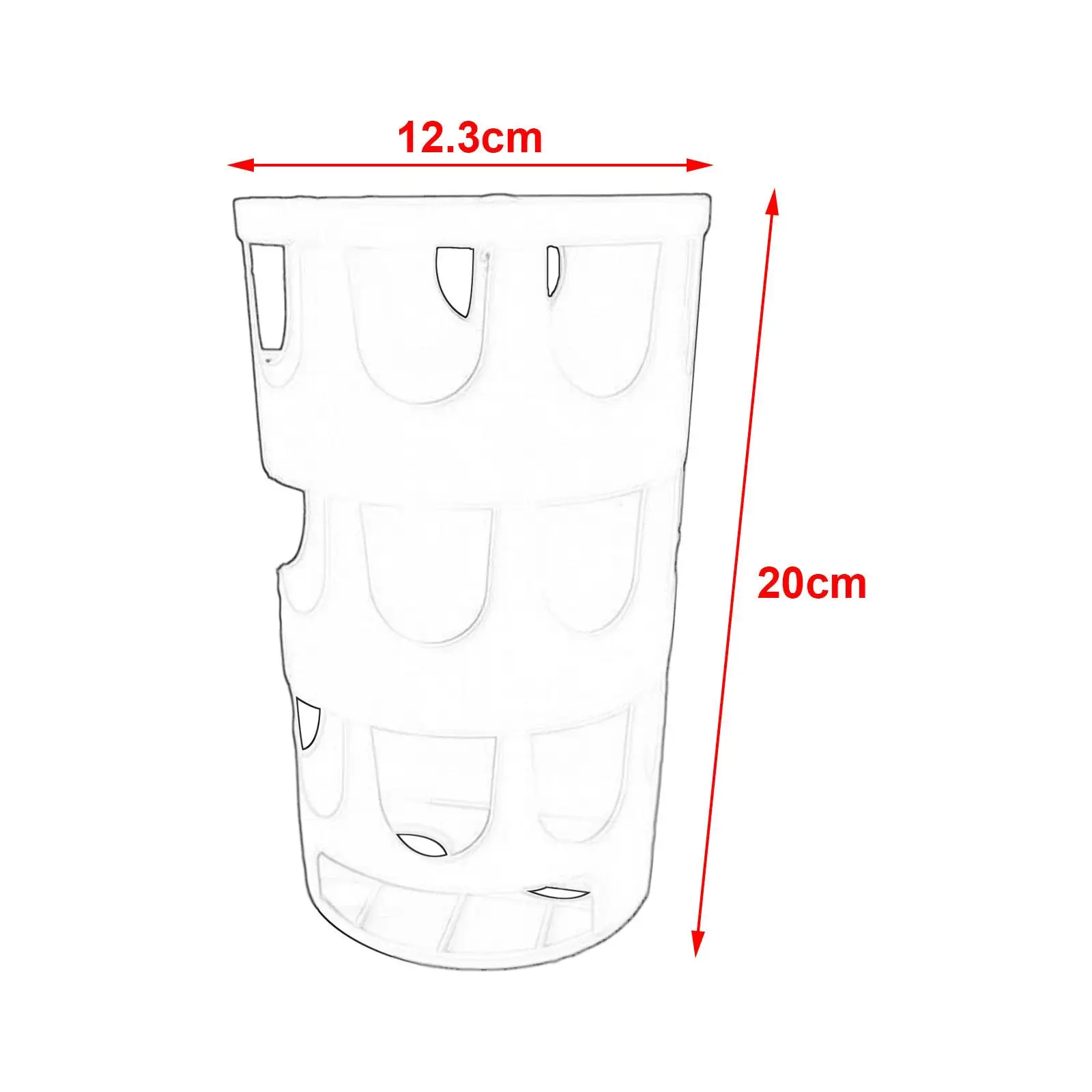 Rabbit Hay Feeder Rack Lightweight Grass Rack Grass Food Container for Gerbils Cage [ET Supplies Chinchilla Hamsters Bunny