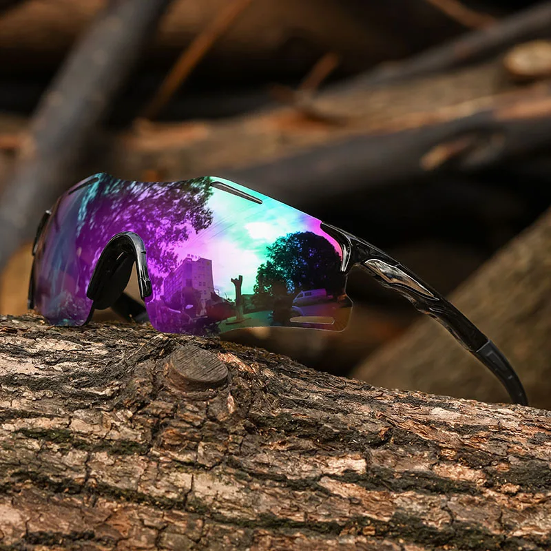 

New Photochromic Running Sports Goggles, Windproof and UV Protection Cycling Glasses, Day and Night Outdoor Eyewear