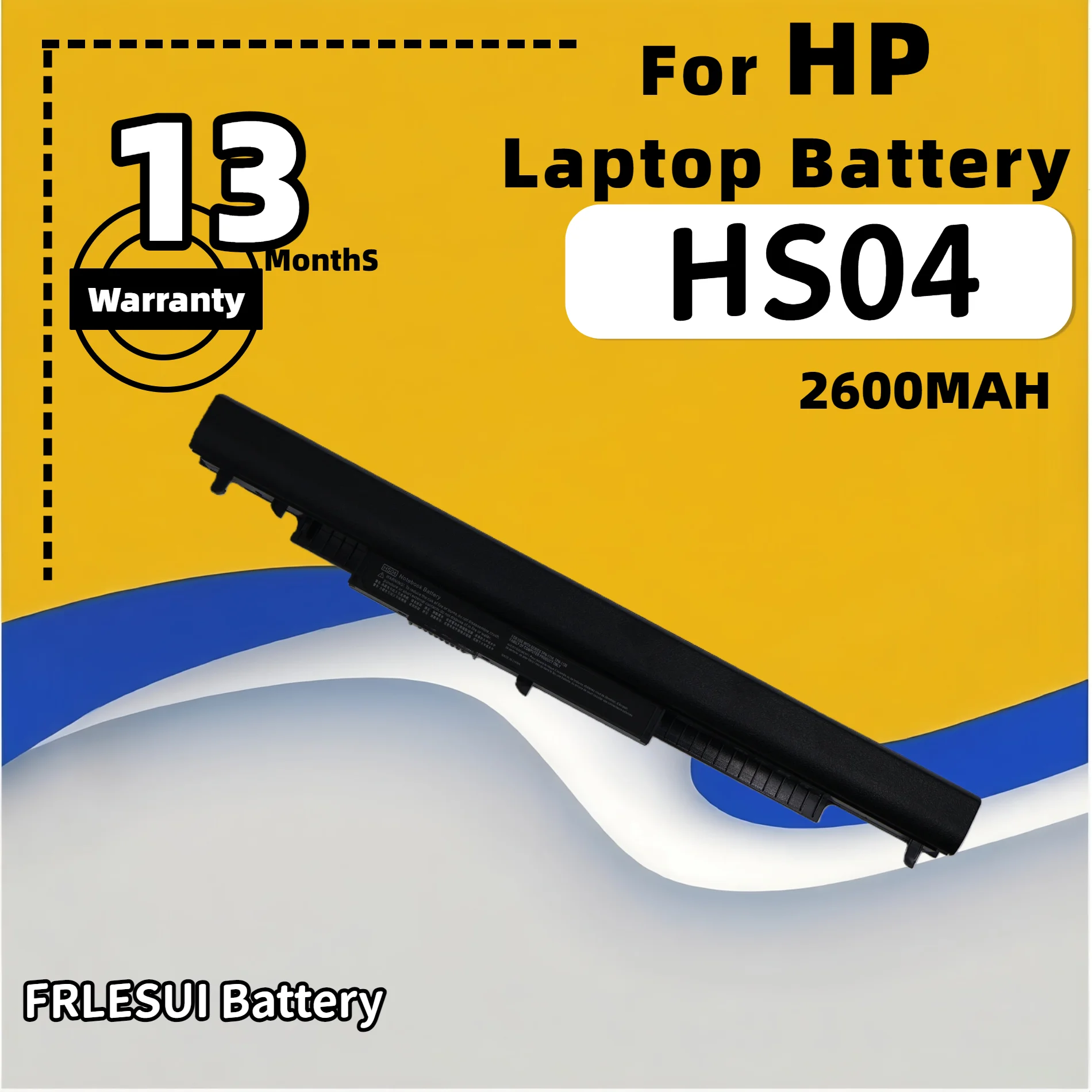 

FRLESUI For HP 240 245 250 255 G4 HSTNN-LB6U HSTNN-LB6V HSTNN-PB6S 807611-831 807957-001 HS03 HS04 Battery