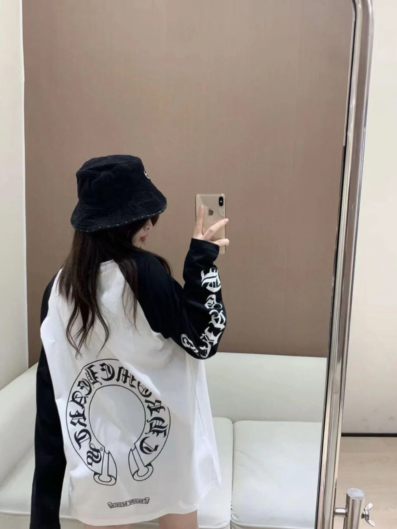Unique Lazy Style Long Sleeve T-Shirt Women Early Autumn New Loose Casual Versatile Small Audience Top