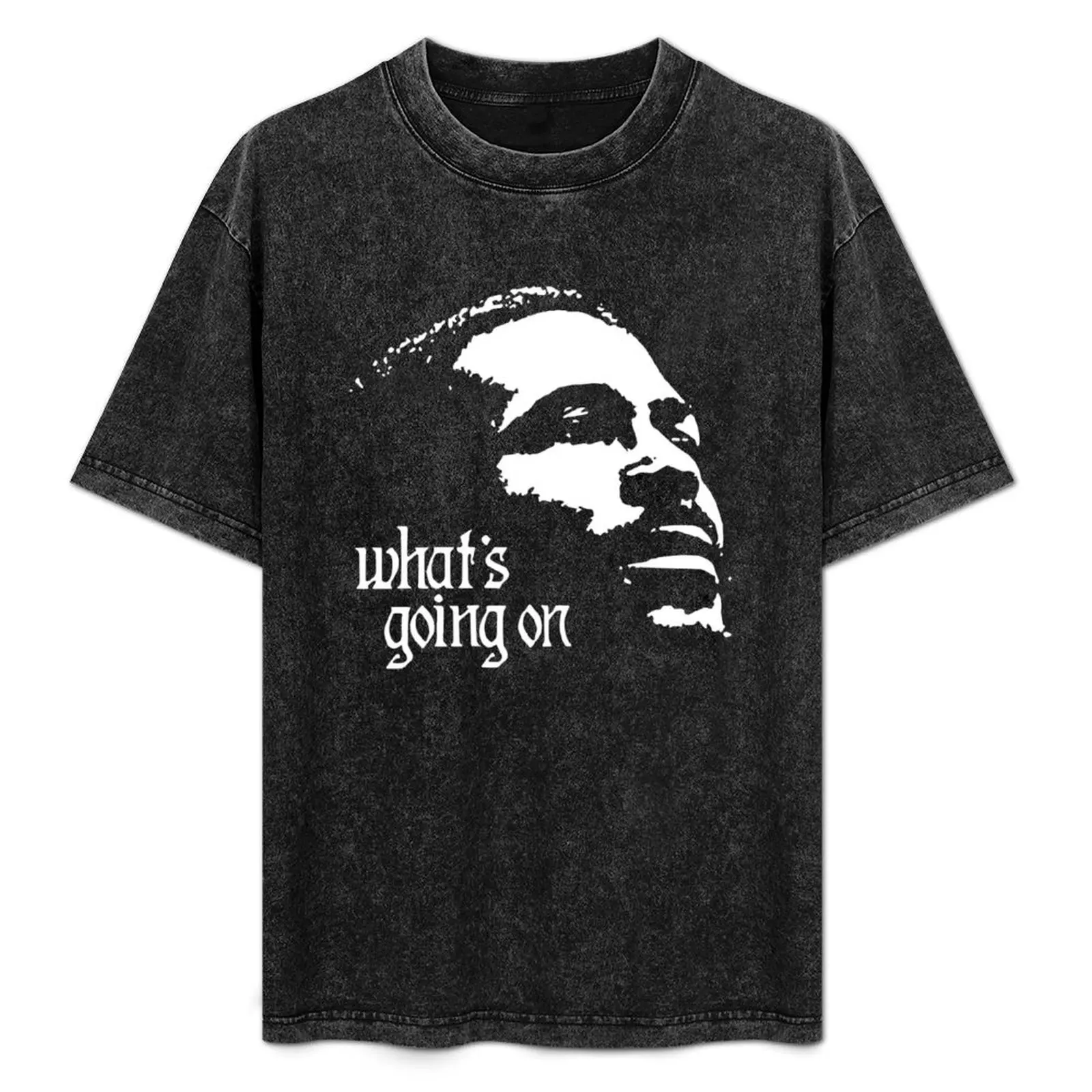 

Marvin Gaye Whats Going On T-Shirt Daily Casual Short Sleeve Tee Shirt