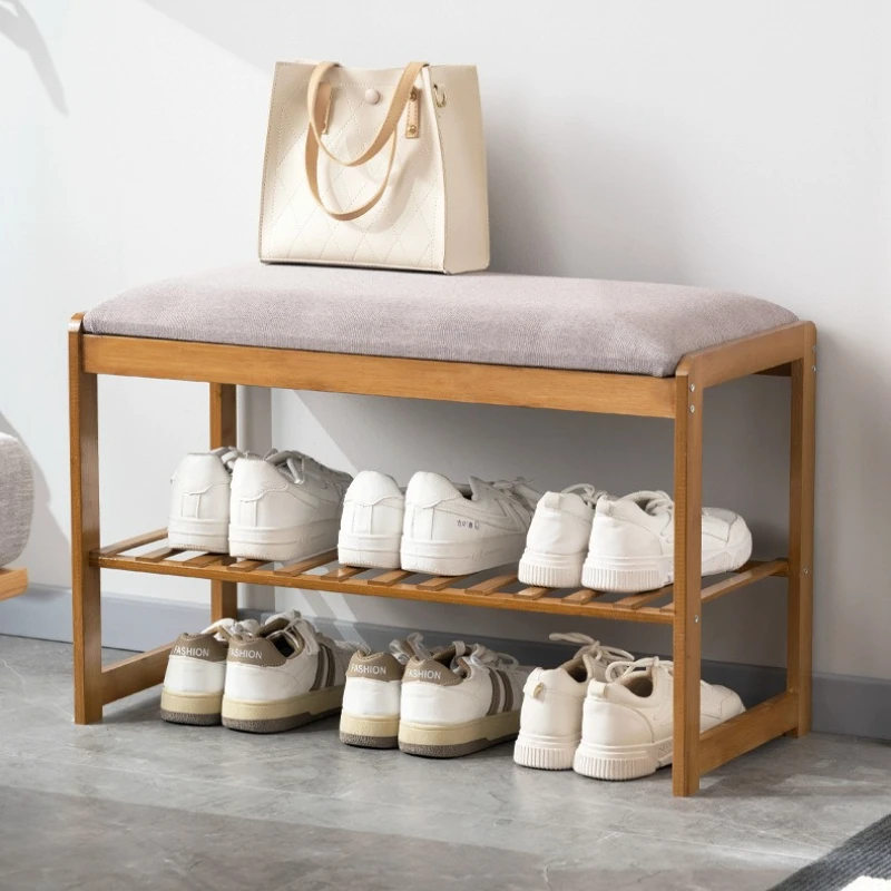 

Stable Shoe cabinet with hanger integrated floor-to-ceiling bedroom, simple coat rack at the entrance of the home entrance