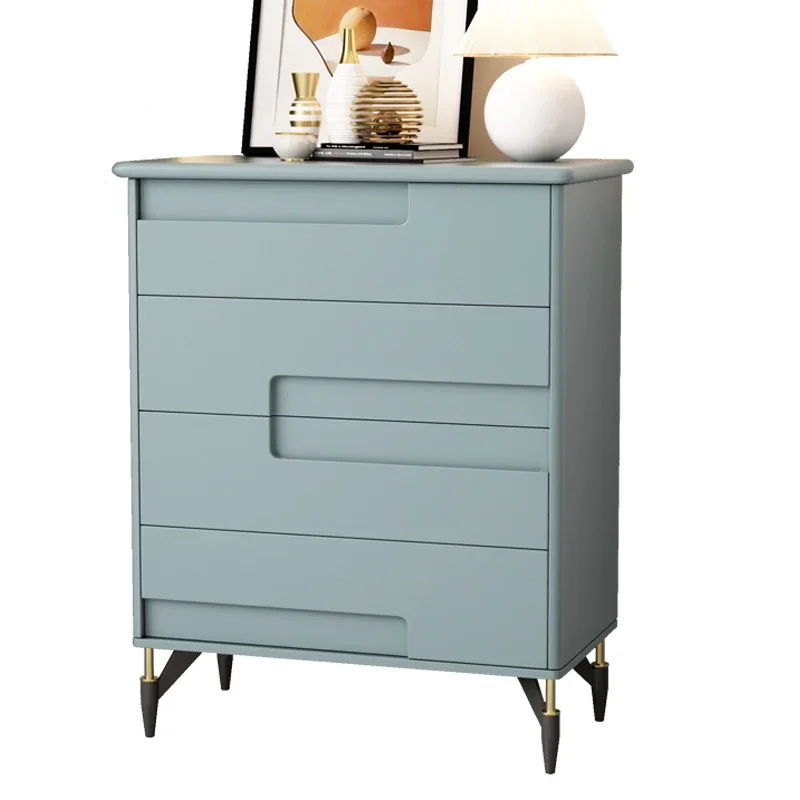 YY Modern Minimalist Four-Bucket Chest of Drawers Home Living Room Wall Locker