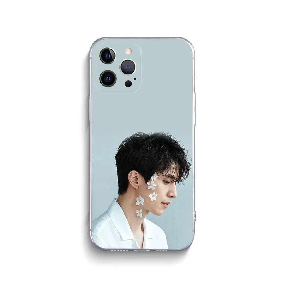 Actor Lee Dong W-Wook Phone Case For iPhone 15 14 13 12 11 Pro Max Xs Xr X 7 8 Plus 12 13 Mini Silicone Clear Cover