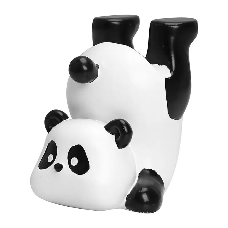 

Animal Glasses Holder Resin Panda Shape Eyeglass Holder Funny Decorative Eyeglasses Organizer Display Stand for Nightstand Desk