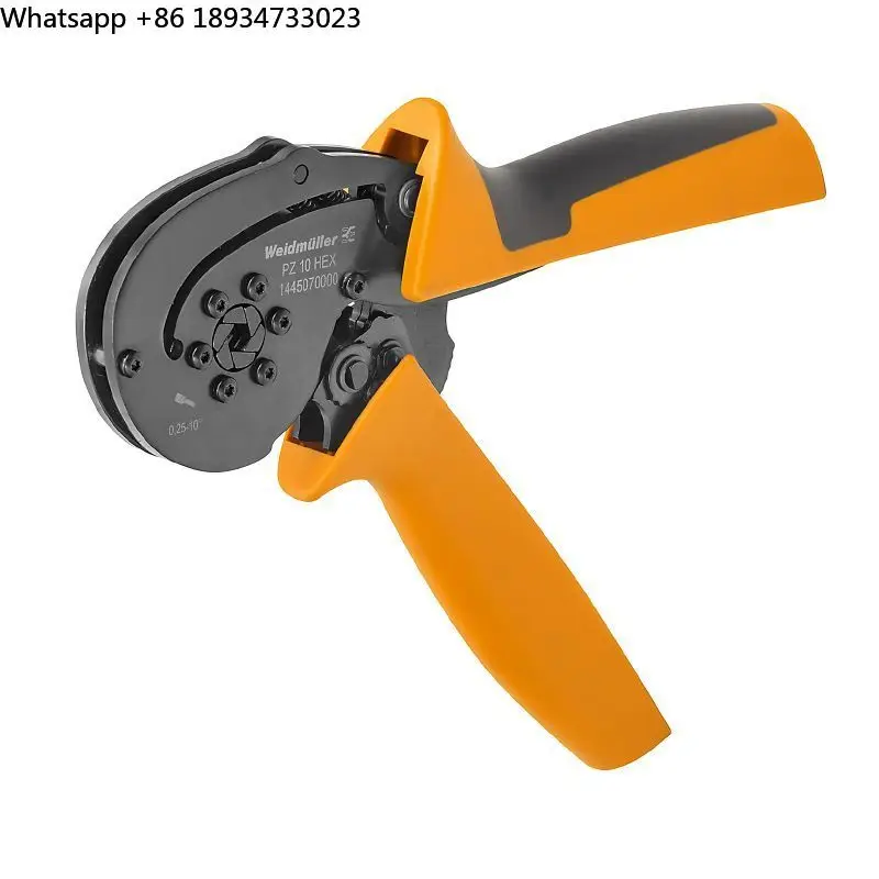 

Weidmuller Authorized Agent Crimping Tool 1445070000 Plier PZ 10 HEX