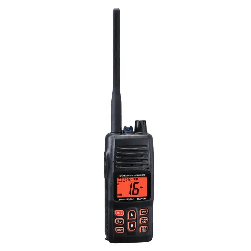 معيار الأفق HX400IS الاتصال الداخلي البحري البحري VHF العائمة آلة محمولة VHF منفذ السفينة HX-400IS