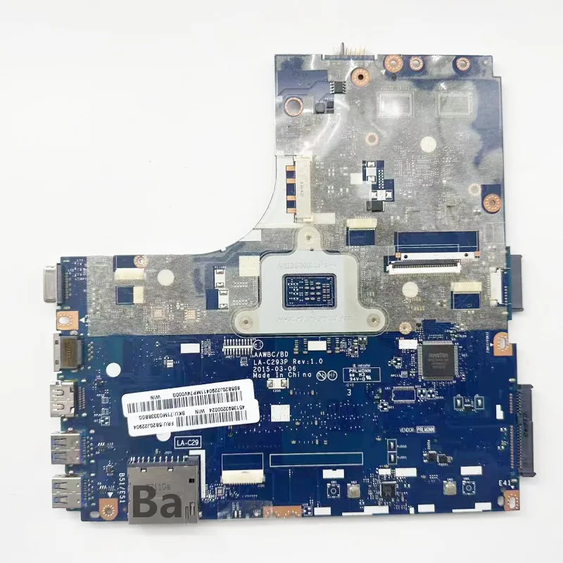 For Lenovo B51-35 Laptop motherboard LA-C293P with CPU A6-7310 100% Tested Fully Work