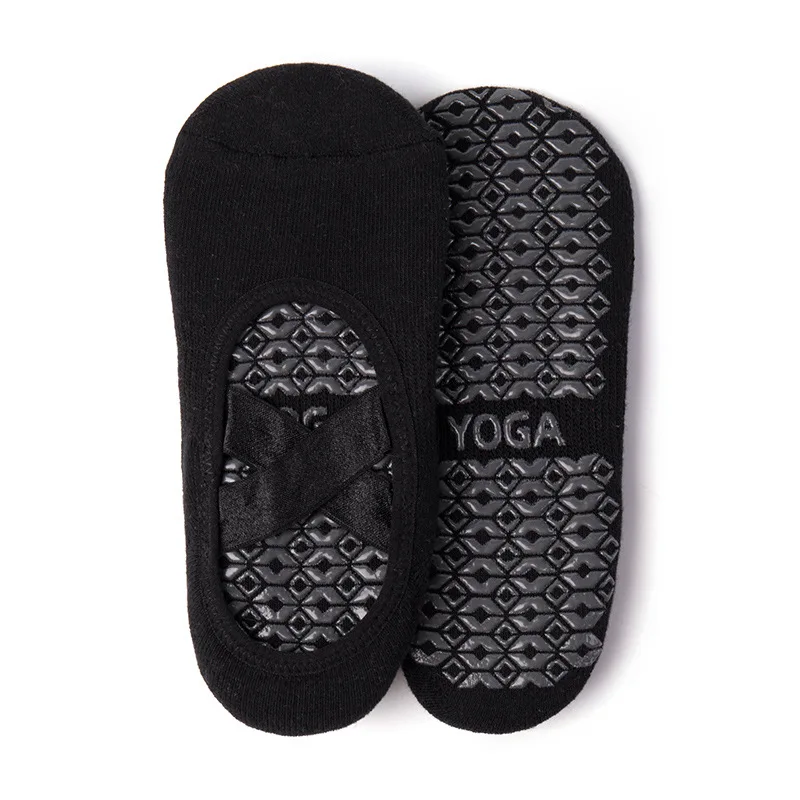 Summer new terry silicone non-slip socks Pilates socks yoga socks professional female cross strap ballet dance