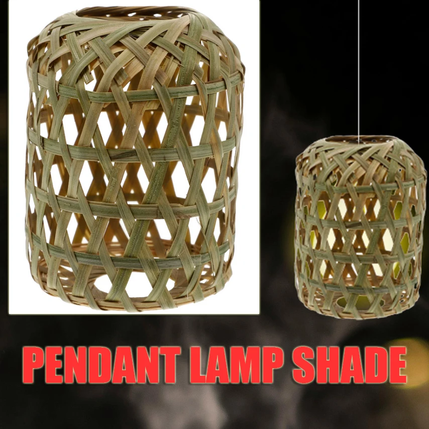 

Rustic Decor Pendant Light Shade Lamp Small Hanging Rustic Decor Lampshade Hanging Shades for Table Light Fixtures Pendant