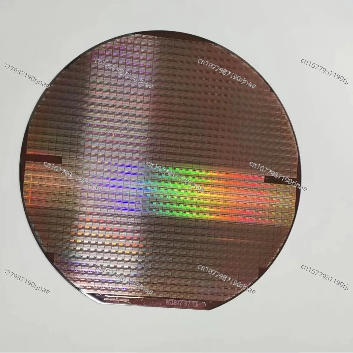 12 Inch CPU Wafer Silicon Science Technology Pendulum Piece Birthday Gift Photoetching Circuit Chip Semiconductor Silicon Wafer