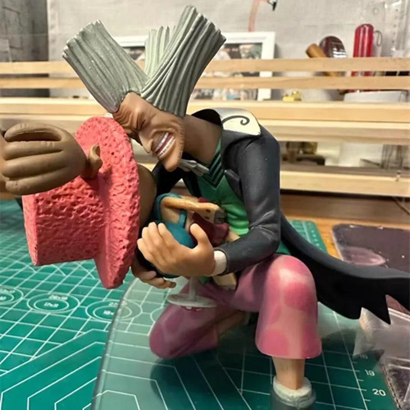 Original ein Stück Arzt Shiruluk Tony Chopper Anime Action-Modus Figur Stil PVC Dekoration Sammlung Desktop-Statue Geschenk