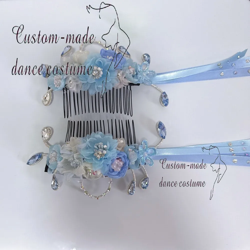 إكليل غطاء رأس الباليه، ابنة غابرييلا غير المحتملة تتجذب بأغطية الرأس الزهرية.