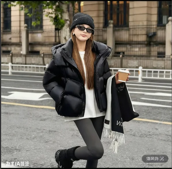 سترة فضفاضة عصرية بنمط جديد لخريف وشتاء، دافئة، أنيقة مع غطاء للرأس، عصرية، كاجوال ومتعددة الاستخدامات