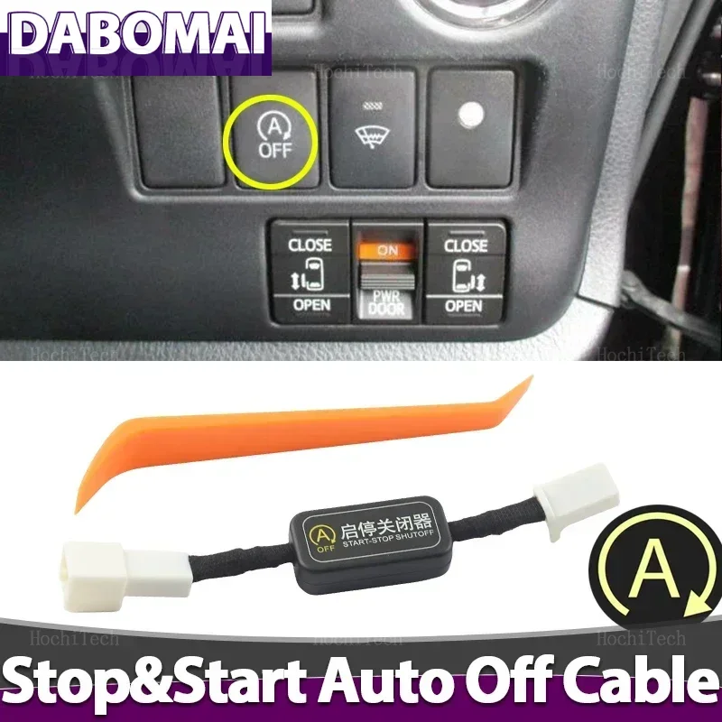 Para Toyota Noah Voxy R80 2014-2020 sistema de parada de arranque automático dispositivo eliminador Sensor de Control enchufe parada cancelador cable