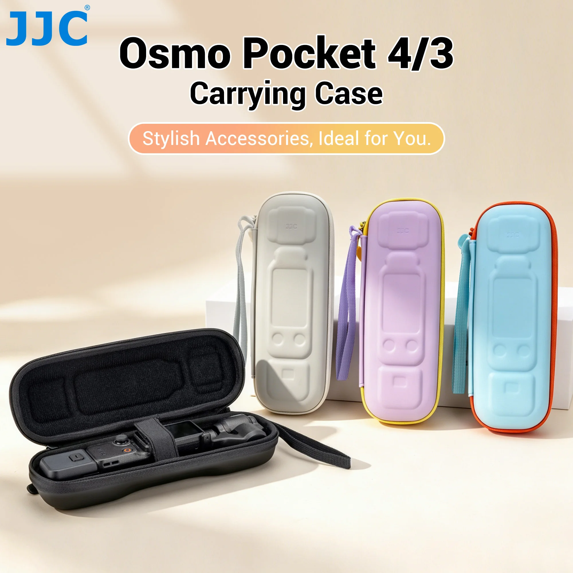 JJC Portable Carry Case for Dji Osmo Pocket 4 Case Dustproof Protevtive Shell Cover Storage Bag for Dji Osmo Pocket 3