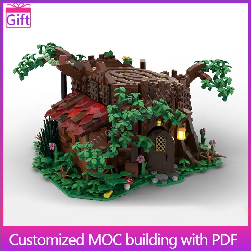 

1220 PCS MOC Medieval Fairy Cottage Modular Model Building Blocks DIY Set Education Assembly Bricks Toys Kids Christmas Gifts