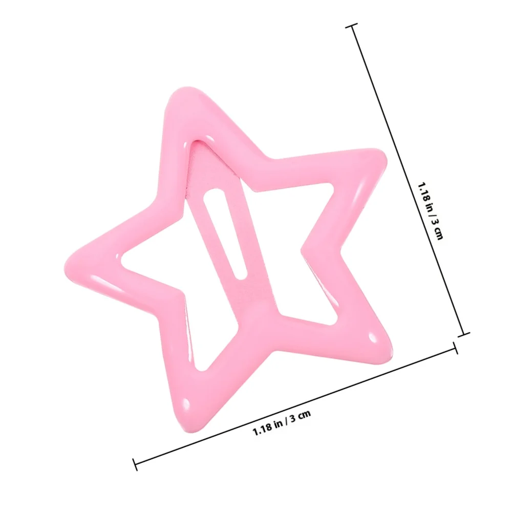 40 قطعة مقاطع نجمة مشابك معدنية للنساء مقاطع شعر صغيرة دبابيس الشعر الزخرفية اكسسوارات التصميم للشعر الرقيق