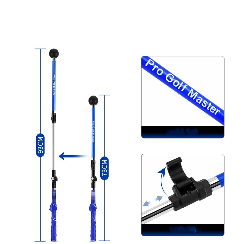 PGM Golf swing trainer Folding Correction Practitioner Adjustable Length Angle Beginner Available with Left Right Hands HGB023