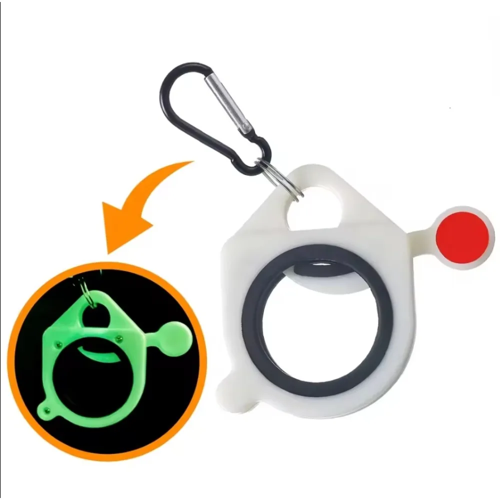 

Portable Tie Holder Durable Plastic Storage Tools Practical Wiring Accessories Cable Strap Organizer with Fluorescence