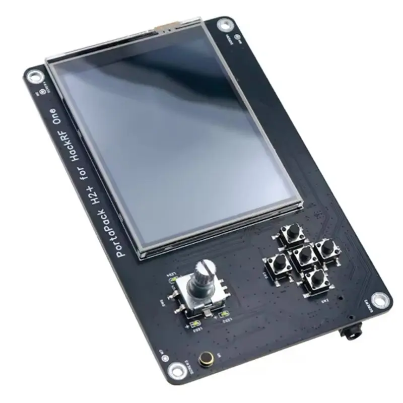 A13E-Battery Charging, TCXO Clock, Audio Input Output, TF Card Slot, H2 Touch Screen Expansion Board For PORTAPACK For Hackrf On