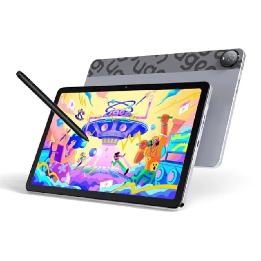Standalone drawing tablet for digital art aluminum alloy body matte black finish 2K ultra HD full-laminated screen 10.36-inch A