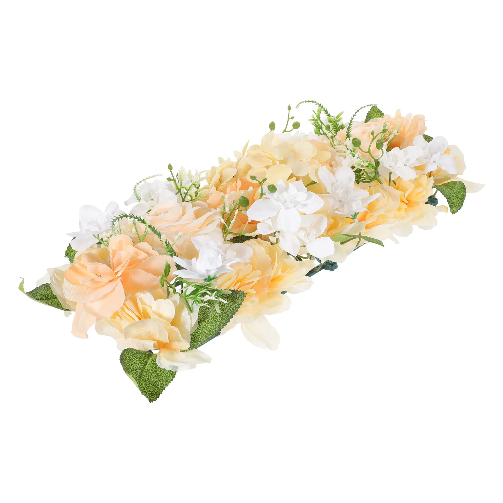 

Wedding Simulation Rose Artificial Flower Panel Flower Wall Hanging Decorative Wedding Backdrop Hanging Decor Artificial Rose