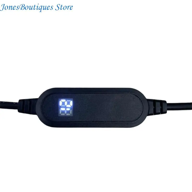 12VDC Power Adapters Cable For In Car Use With Voltages Reading Feature W8KE