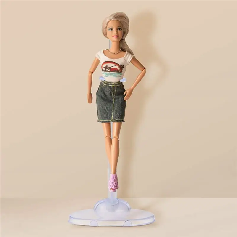 1/5/10/15pcs Transparent Display Frame For Doll Stand Toys For Waist Support Assist Girl Dolls Model Holder Accessories image 2