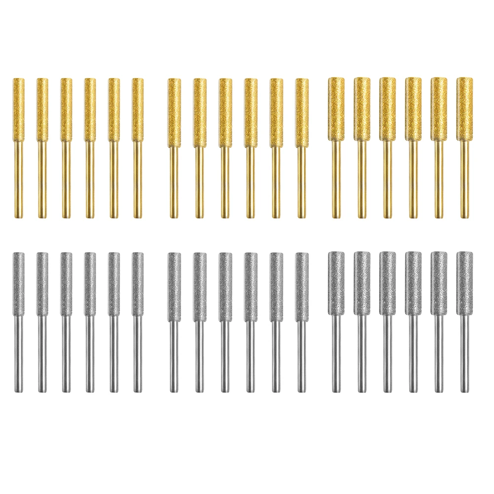 

Насадки для цепных пил, износостойкие, 6 шт., алмазные насадки для заточки цепей, многофункциональные, антикоррозийные, для меди, дерева, пластика