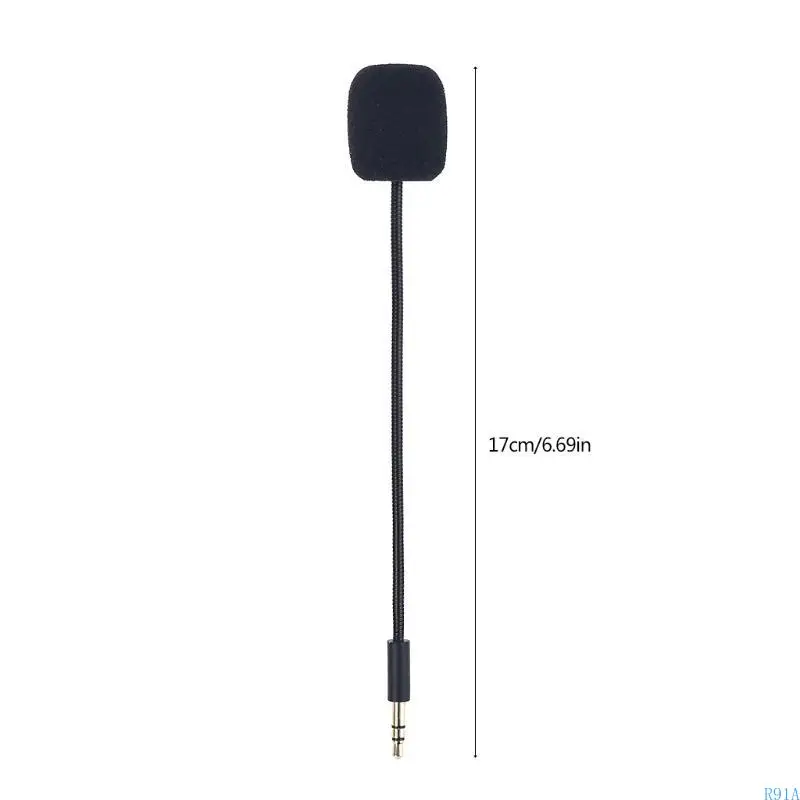 R91a Mini سماعة سماعة ميكروفون للسماعات السحابية للألعاب الميكرودية.