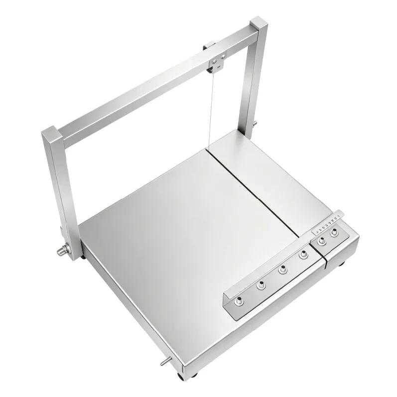 High Efficiency Stainless Steel Butter Slicing Cutter Multifunctional for Bakery Cheese Chocolate Production
