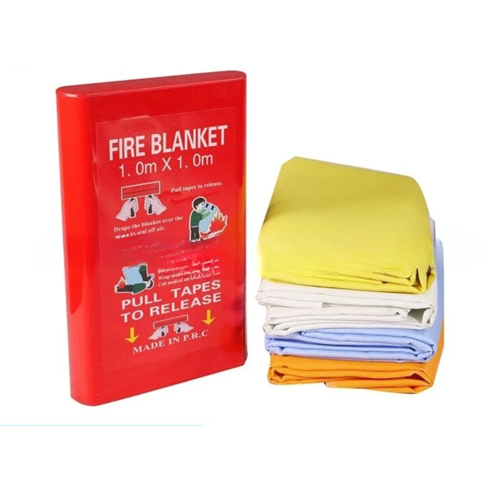 بطانية حريق منزلية: قماش مقاوم للحريق من الألياف الزجاجية/السيليكون القياسي الوطني، إنقاذ الطوارئ، بيع بالجملة وقابل للتخصيص #3