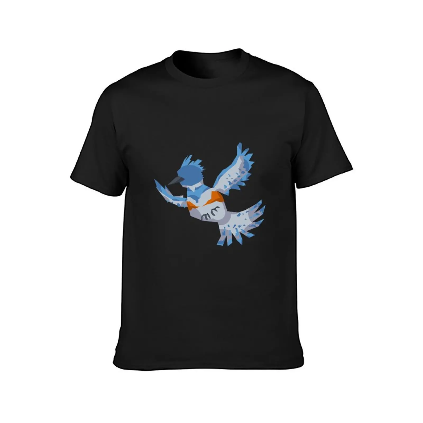 Belted Kingfisher Simple Design T-Shirt aesthetic clothes oversized t shirt men