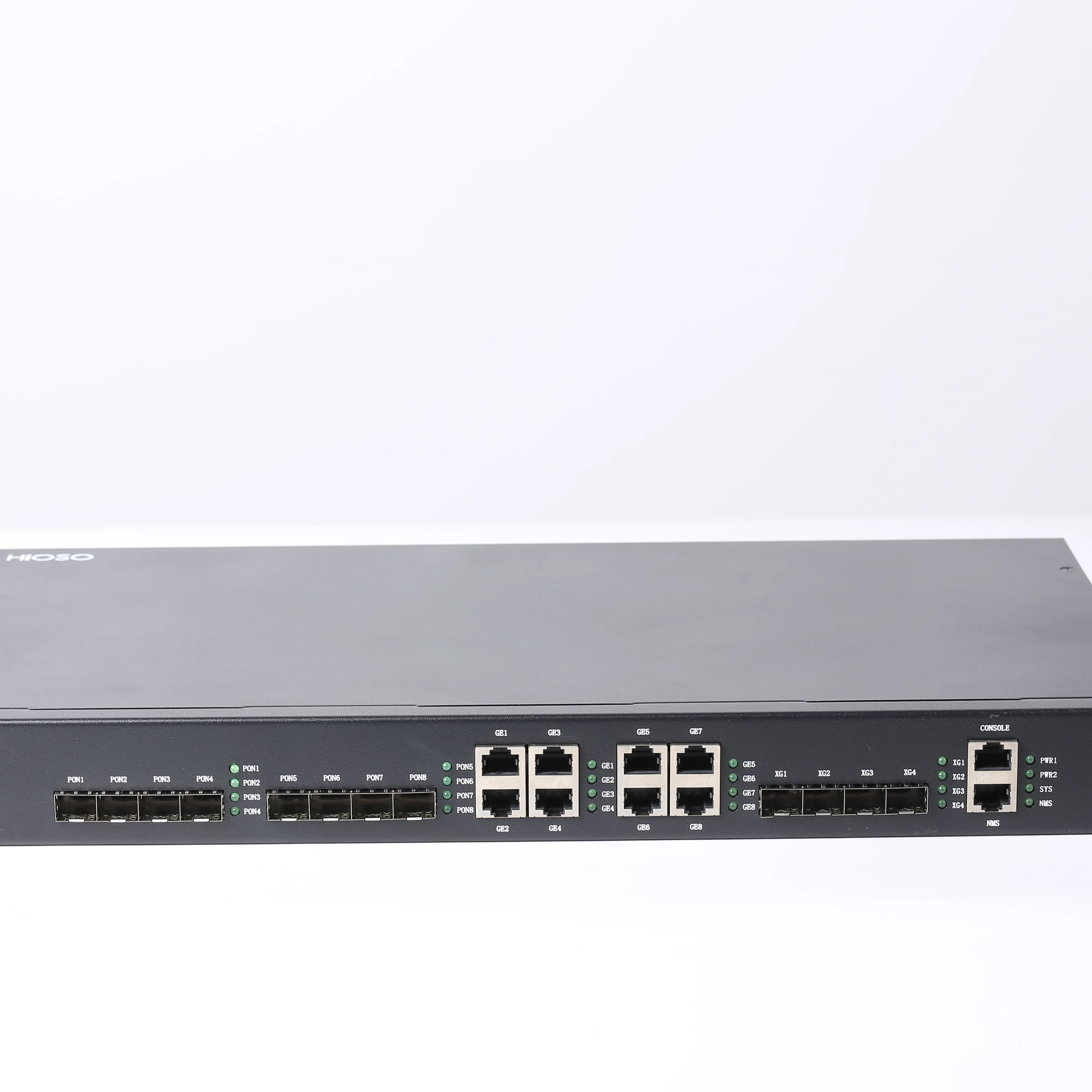 

HA7308CX 1U рамка 8PON 10G uplink EPON OLT высокая интеграция и средняя емкость кассета EPON OLT без модулей