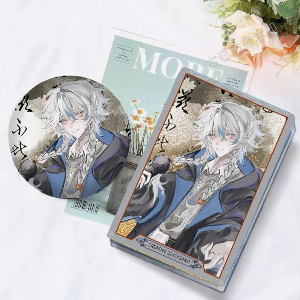 

Anime Identity V Ithaqua Cosplay Quicand Mahjong Acrylic Ornaments Badge Brooch Clothes Backpack Accessories