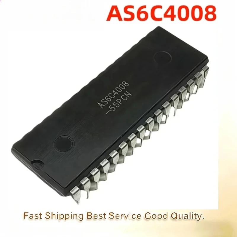 5pcs/Lot  AS6C4008-55PCN IC SRAM 4MBIT 55NS 32DIP 6C4008 AS6C4008 Best Quality