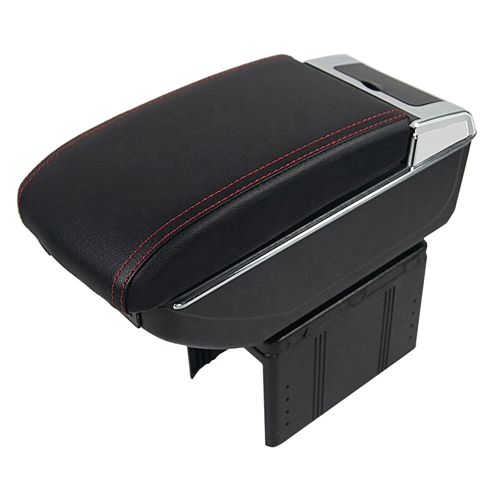 Intelligent Library CARFU Factory Direct Sale Universal Leather Car Armrest Box AC-468