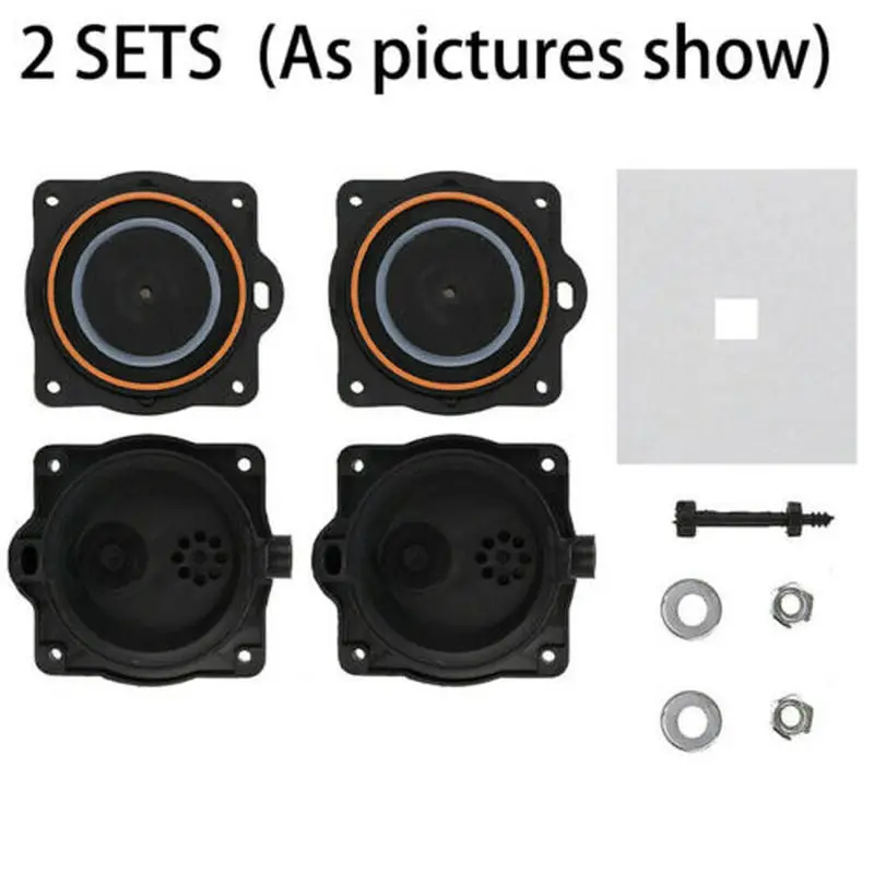 Air Pump Diaphragm Rebuild Repair Kit for Hiblow HP-60 HP-80 Septic Air Pump 80PD000040 2PCS